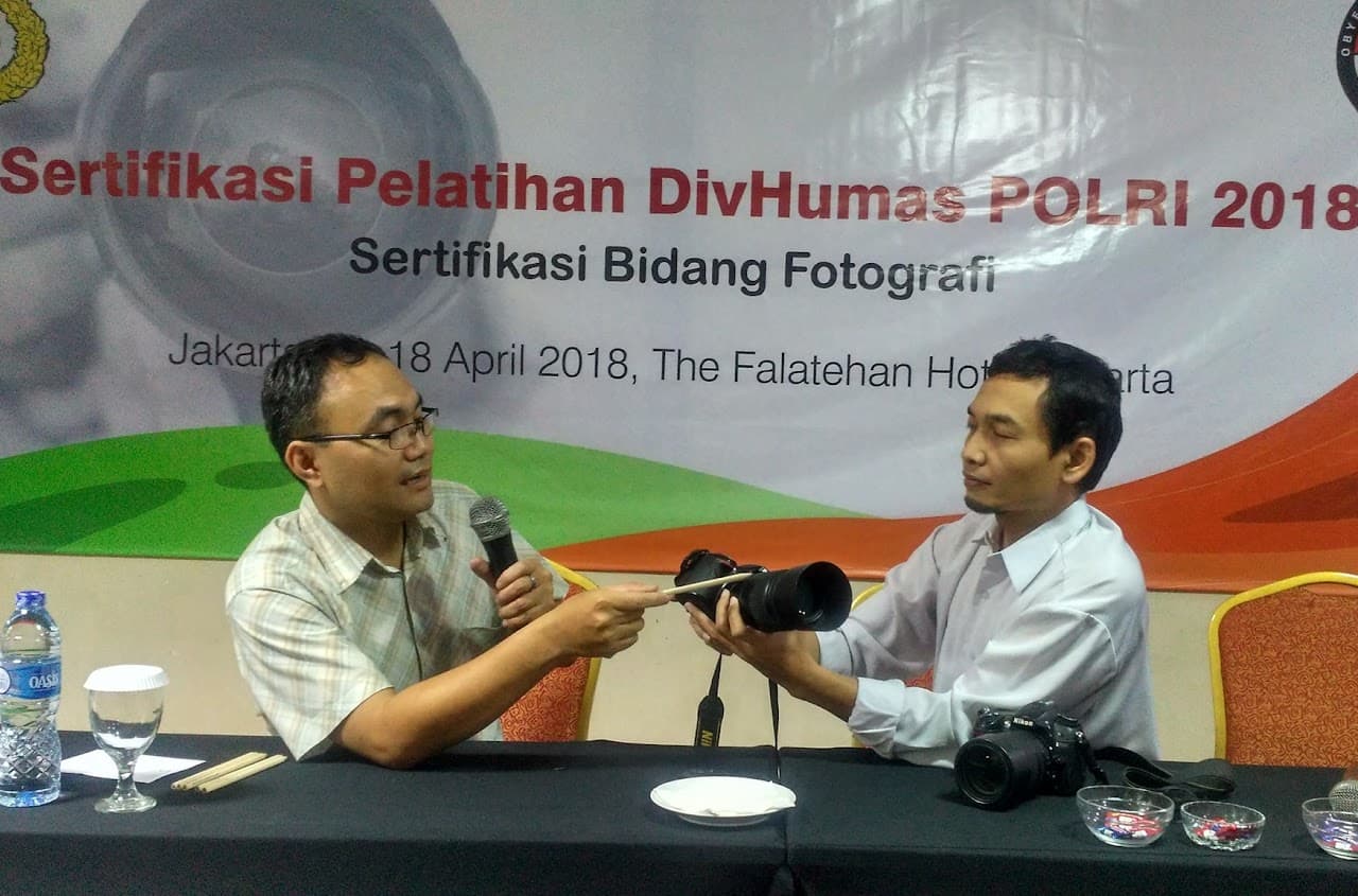 Gambar untuk POLRI Public Relations Division Training Certification 2018 with Multimedia Expert Saiful Yahya