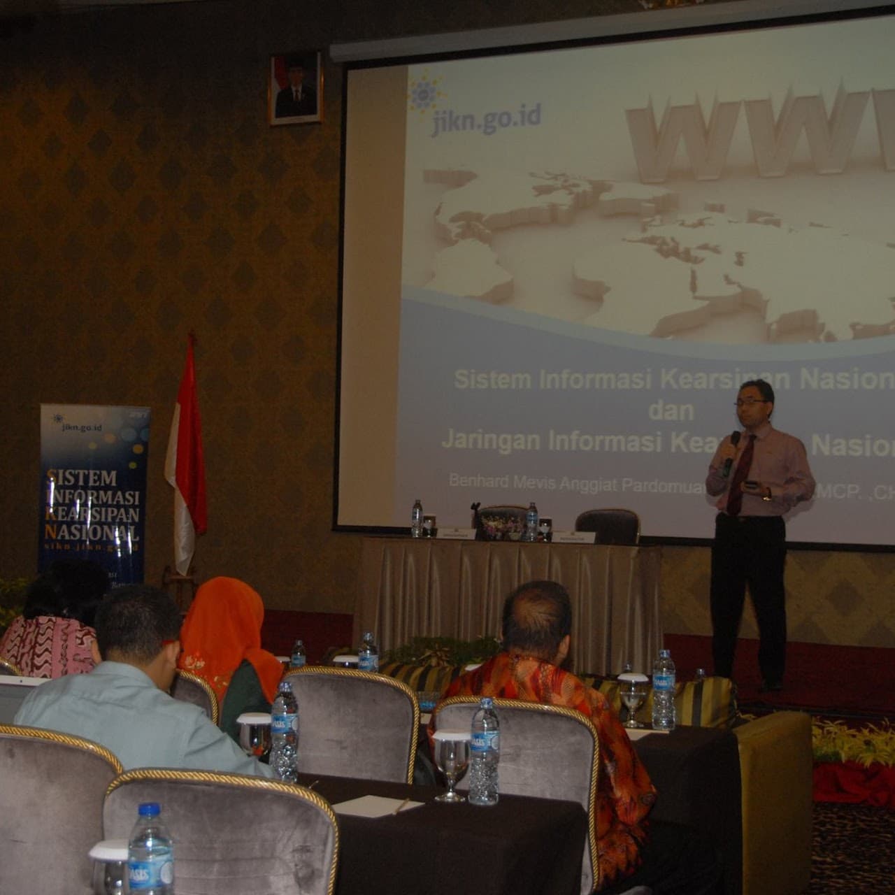 Gambar untuk National coordination meeting for SIKN-JIKN attended by high-ranking central government and state-owned enterprise officials
