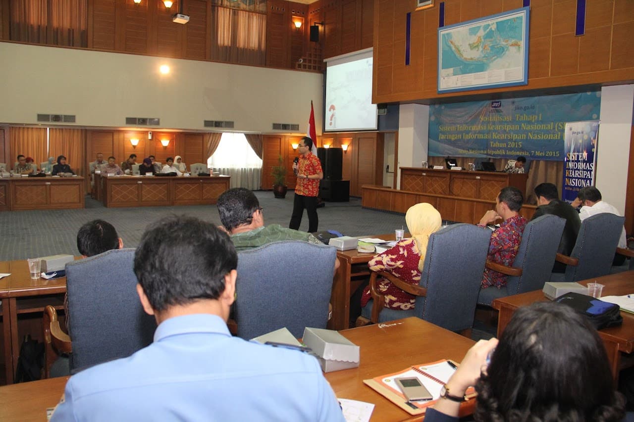 Gambar untuk Socialization of the National Archival Information System and Network (SIKN-JIKN) to High Officials of Ministries, Central Institutions, and State-Owned Enterprises