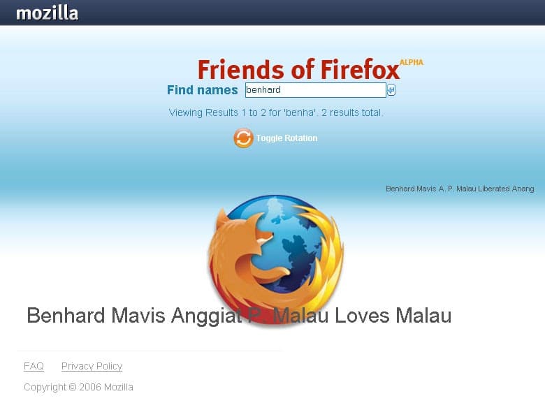 Friends of Firefox