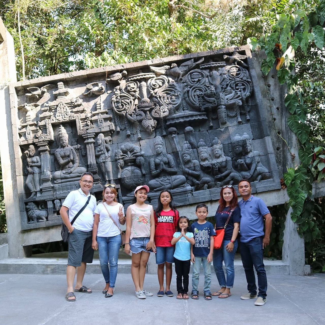 Gambar untuk With my Beloved Wife's immediate family visiting Ullen Sentalu Museum, Yogyakarta